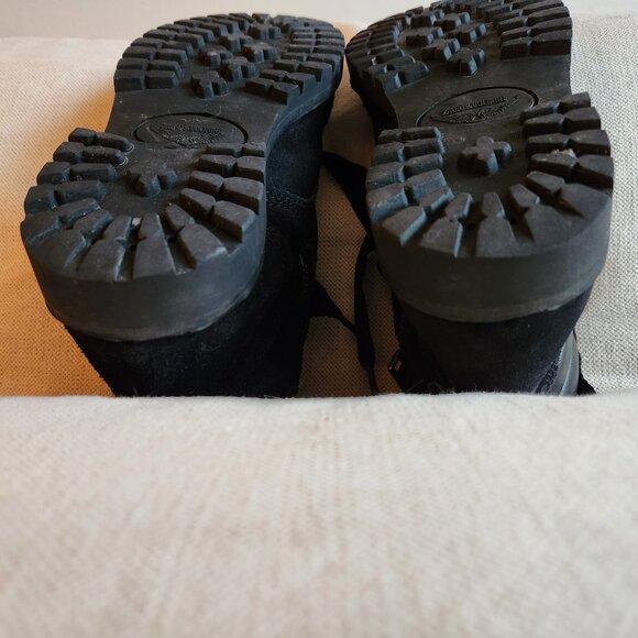 Zadig & Voltaire Black Suede Low Combat-Style Boots - EUC - Picture 10 of 14